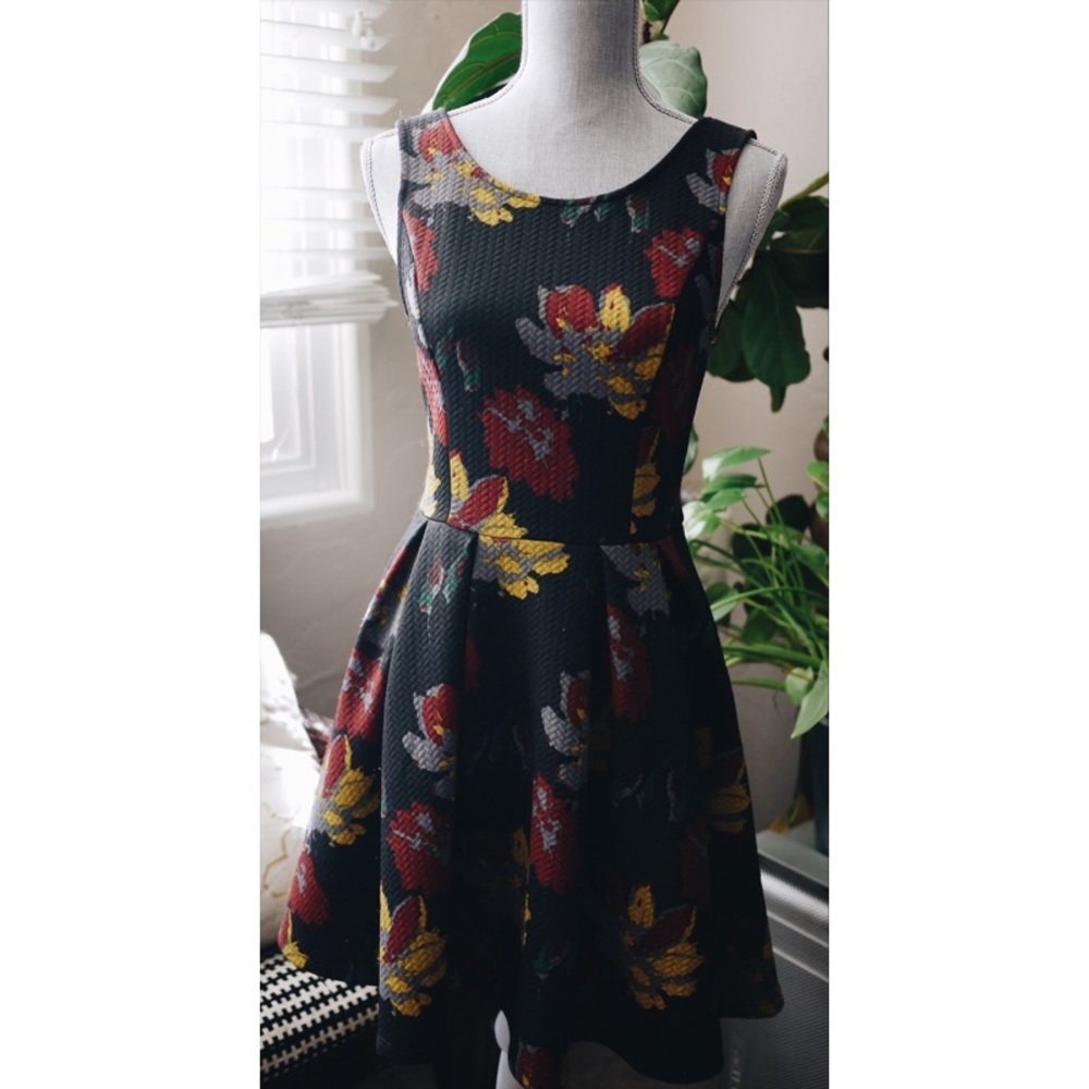 Floral Skater Skirt